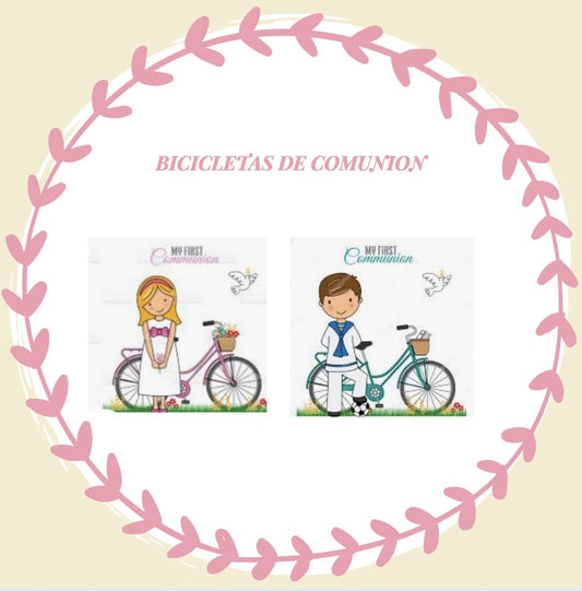 BICICLETAS PARA   COMUNION, ¡ EL REGALO PERFECTO!