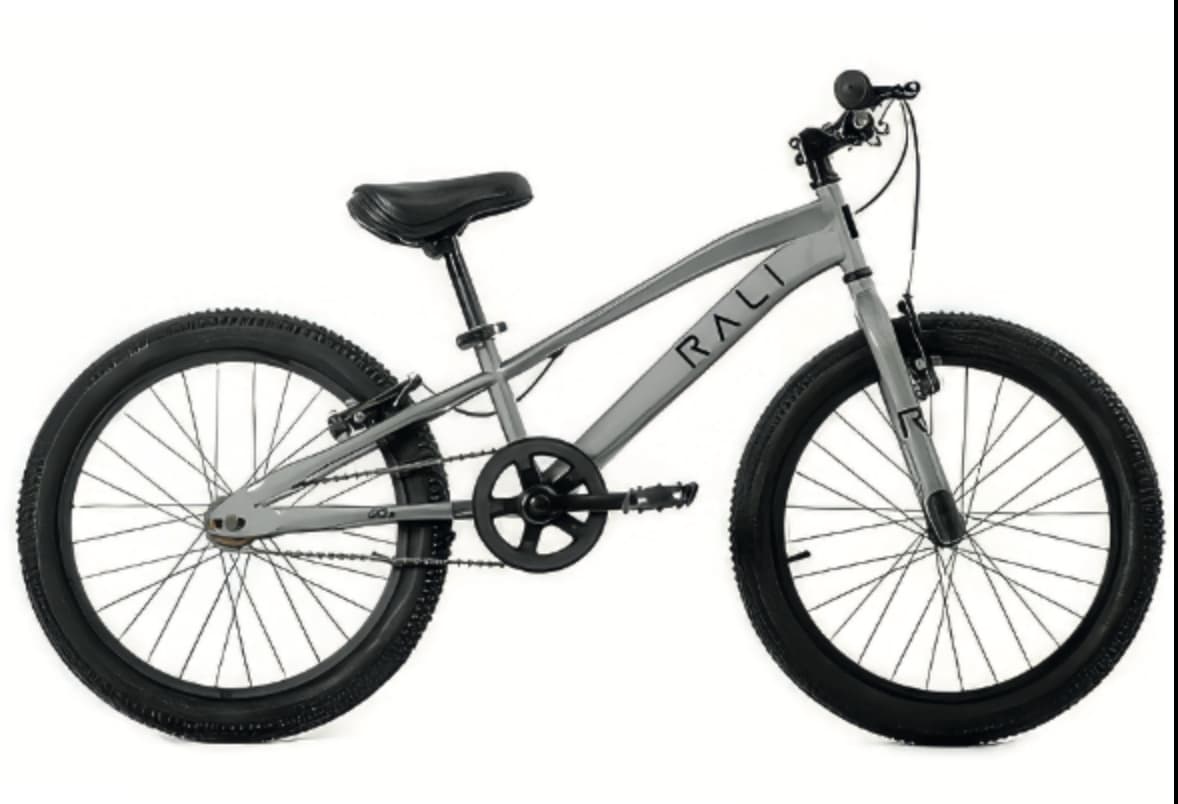 Con un cuadro de acero reforzado, ligero, sloping, cableado interno, talla 9’’, protectores en la horquilla, frenos V-brake de aluminio y llantas de aluminio. La Rali Pro – 2 con ruedas de 20 pulgadas se convertirá en la herramienta de diversión y de generación de salud del niño.