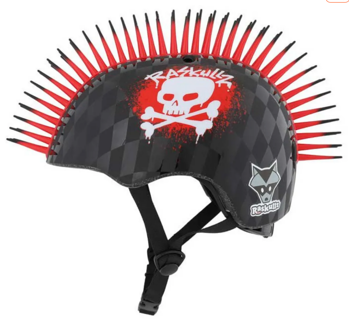 CASCO PIRATA RASKULLZ ROJO