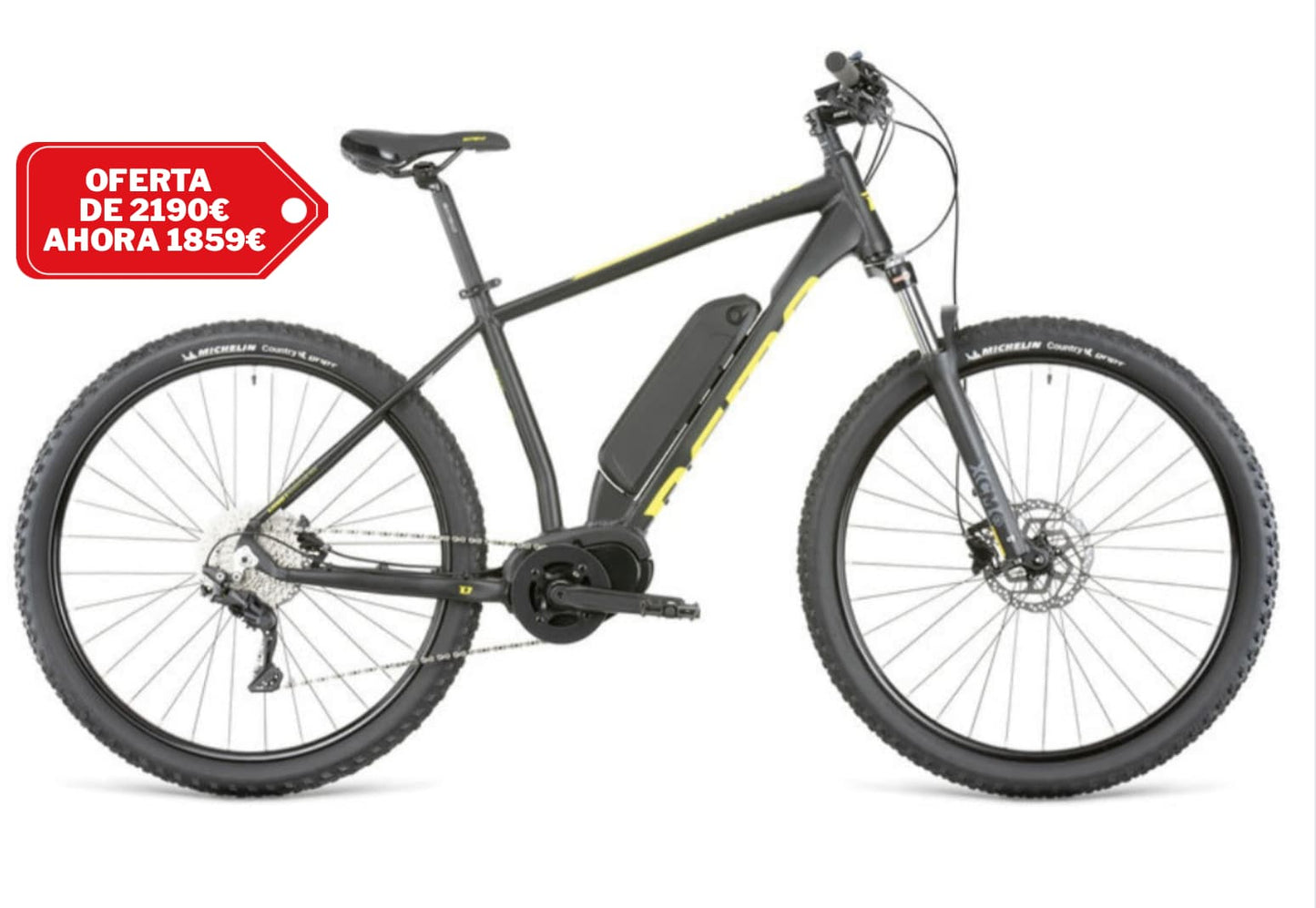 BICICLETA MONTAÑA ELECTRICA DEMA RELAY 29"