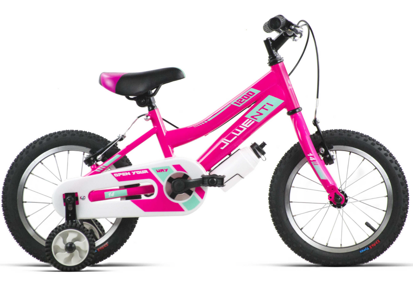 BICICLETA WENTI 14" FUCSIA