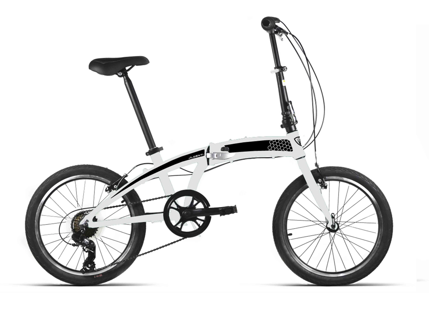 BICICLETA PLEGABLE WENTI BLANCA