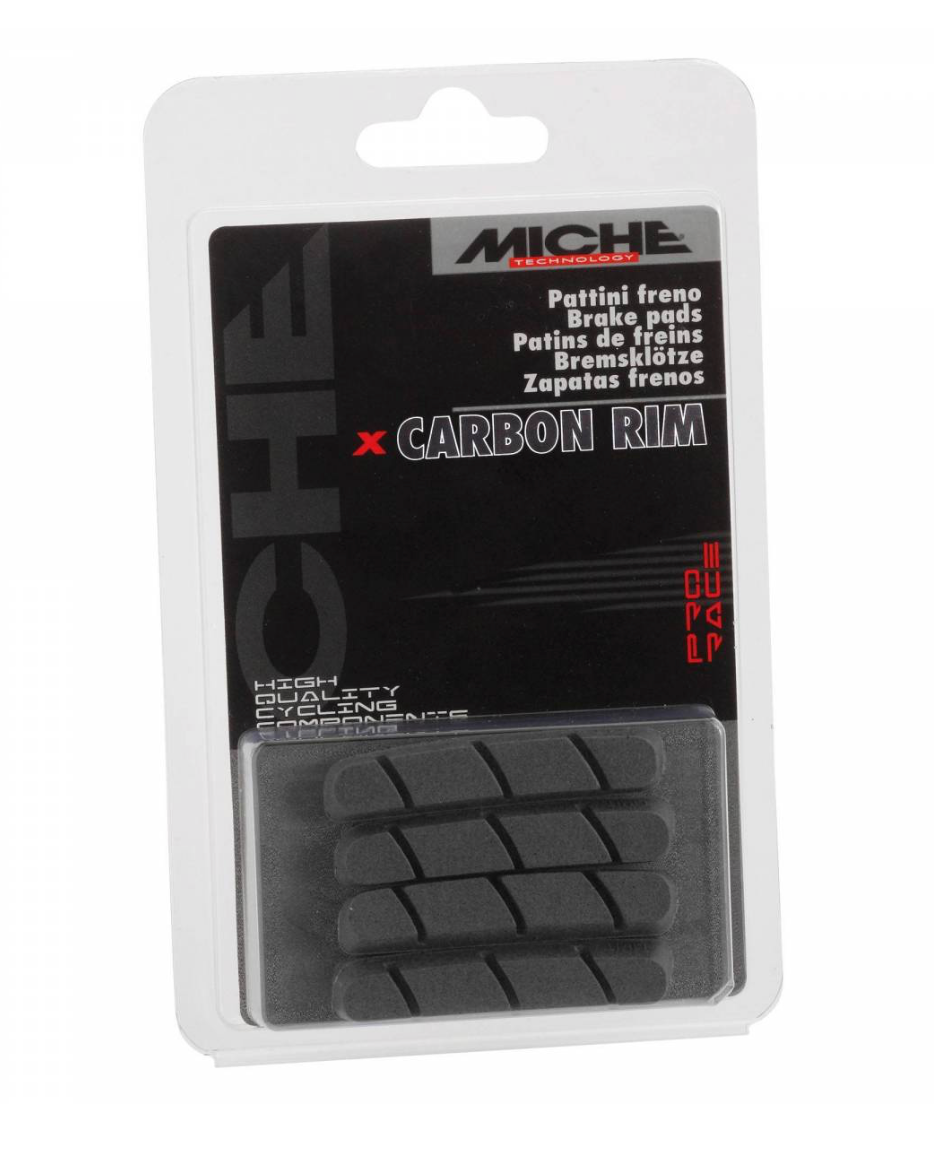 RECAMBIO ZAPATAS MICHE COMP.SHIMANO LLANTA CARBONO