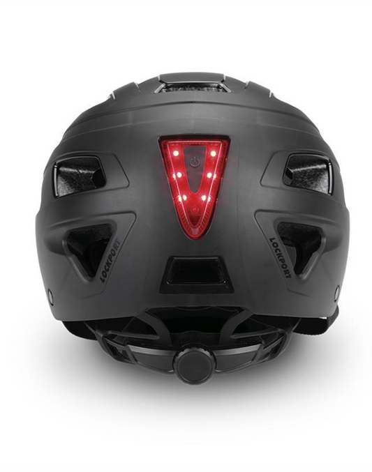 CASCO CITY CON PANTALLA Y LUZ