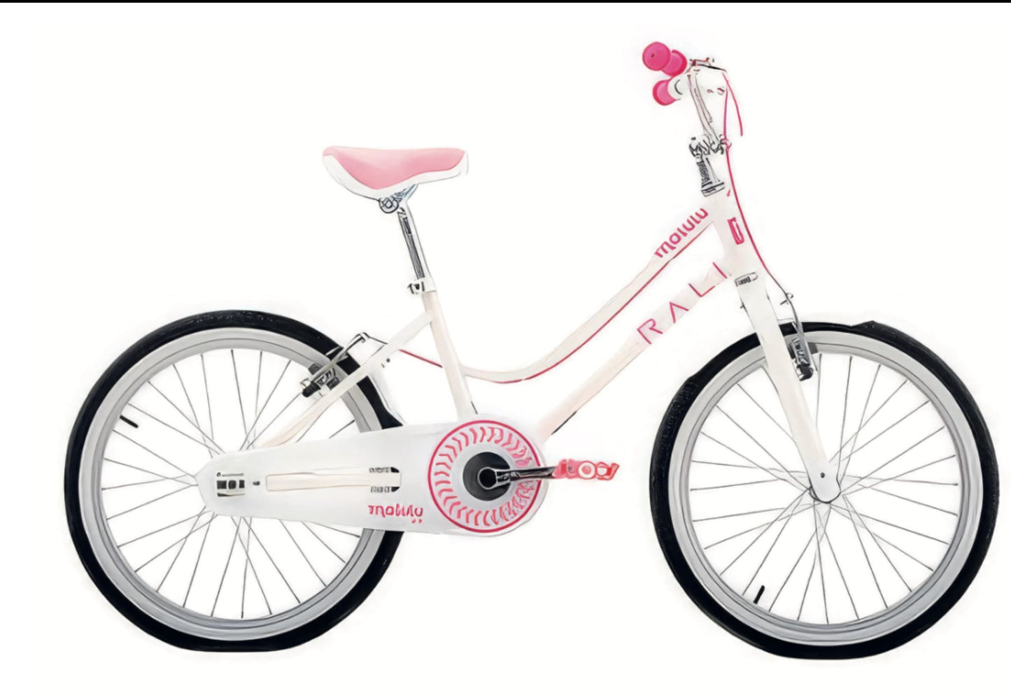 BICICLETA RALI MALULU 20" BLANCA