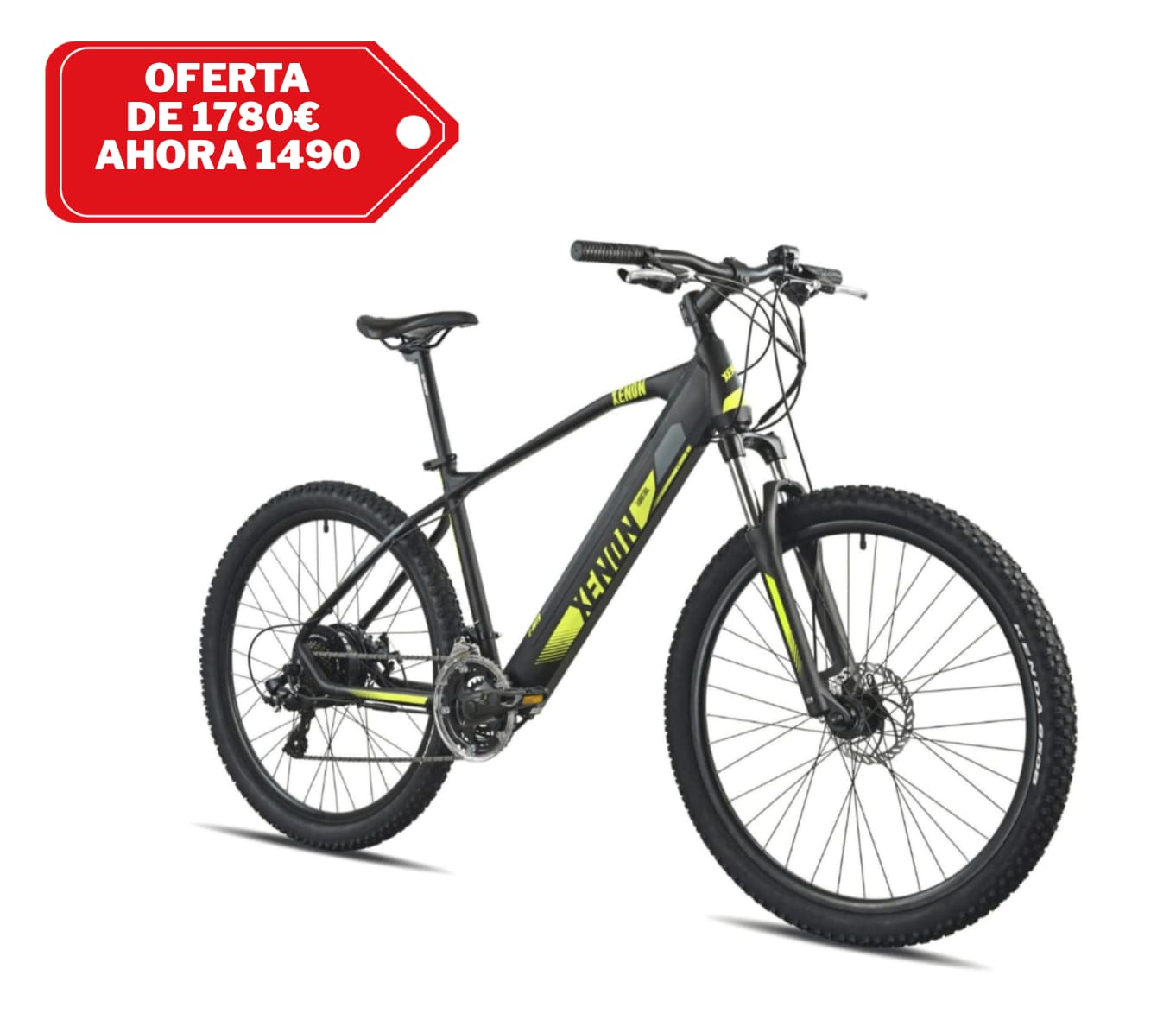 BICICLETA ELECTRICA MONTAÑA ESPERIA XENON 27.5"