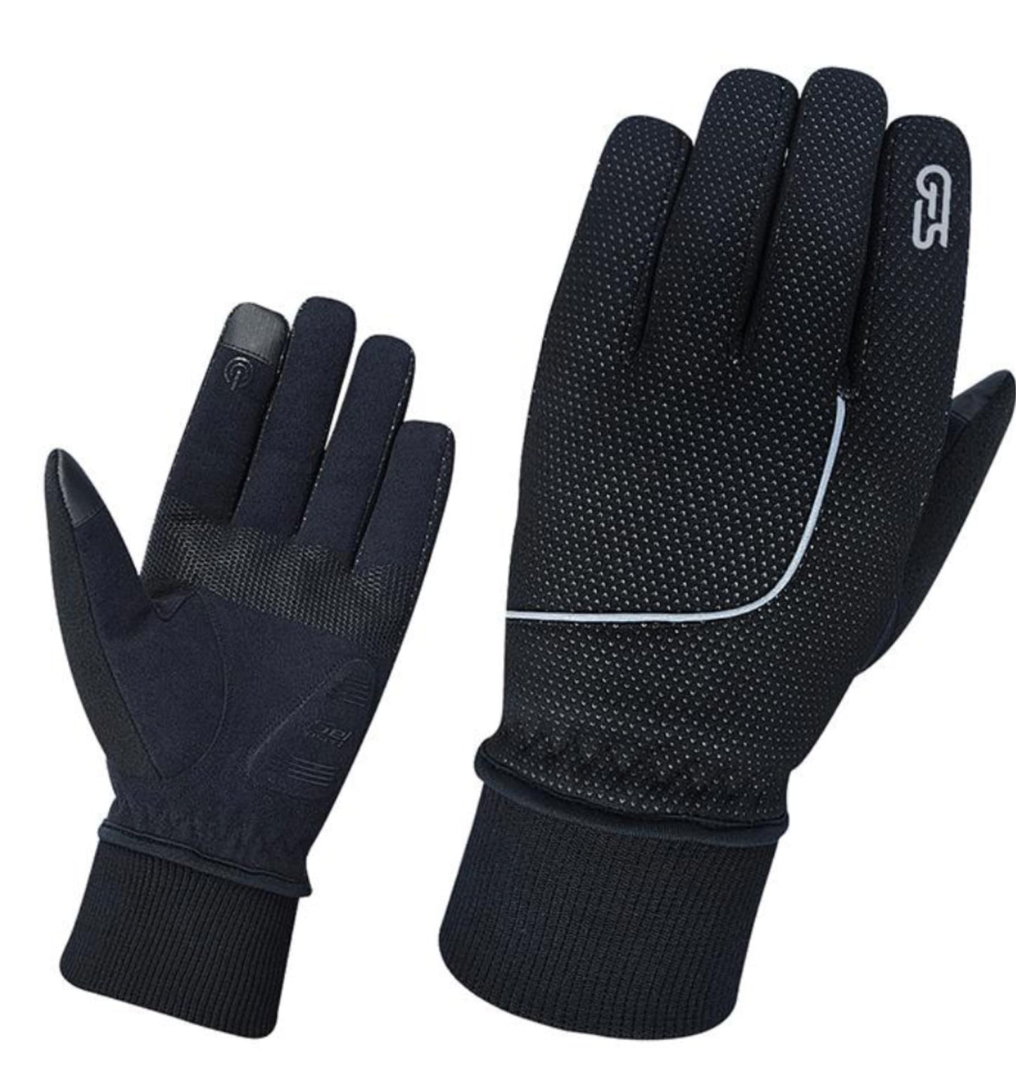 Sistema TOUCH SCREEN para el uso del teléfono inteligente
Las telas softshell de 3 capas impermeables, a prueba de viento y transpirables brindan protección a prueba de viento e impermeable contra el clima frío y ventoso
La palma de cuero sintético es flexible y delicada
Aislamiento thinsulate de 100 gr 3 m para una calidez superior y una destreza de perfil bajo