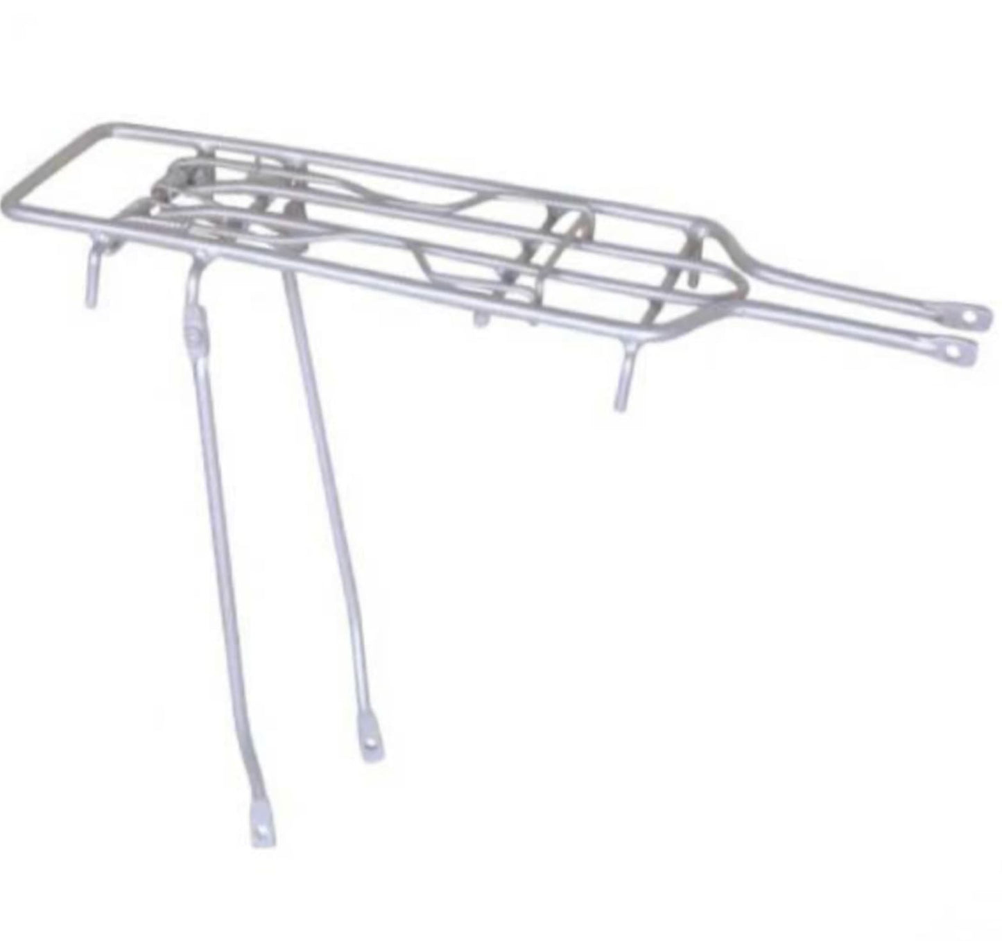 portabultos trasero de acero para bicicletas de 26", perfecto para acoplar tus alforjas cuando vayas de ruta