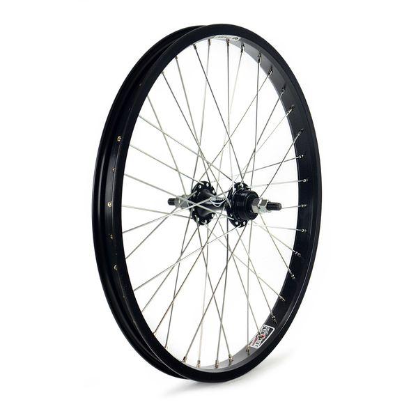RUEDA TRASERA 20" NEGRO ALUMINIO 36H
