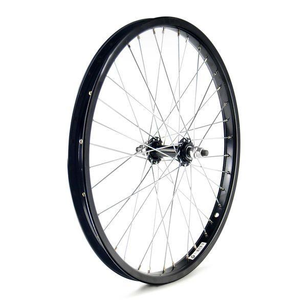 RUEDA DELANTERA BMX ACERO NEGRO