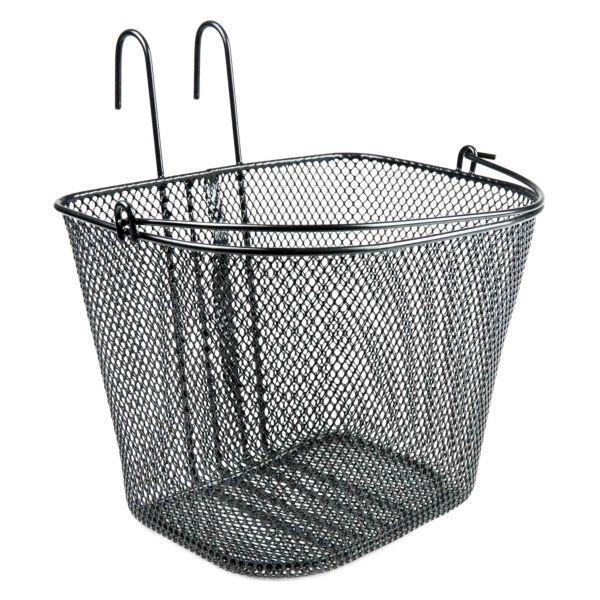 Cesta metalica aluminio ganchos delantera