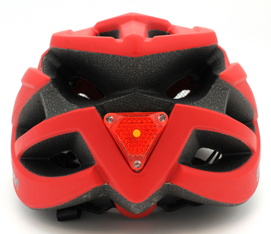 CASCO C/LUZ 9TRANSPORT ROJO