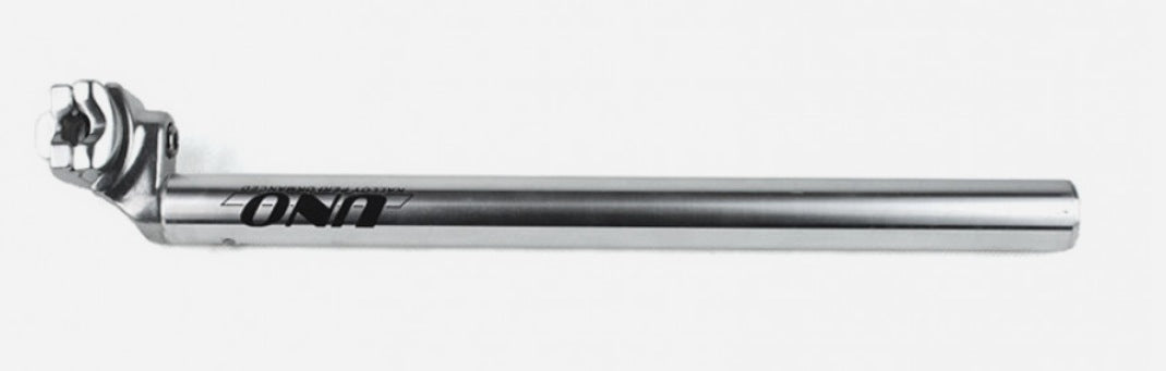 TIJA DE SILLIN ALUMINIO 27.2MM PLATA