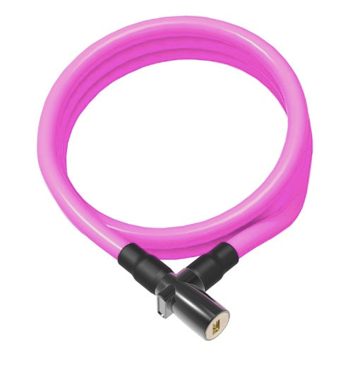 CANDADO CON COMBINACION NEON ROSA