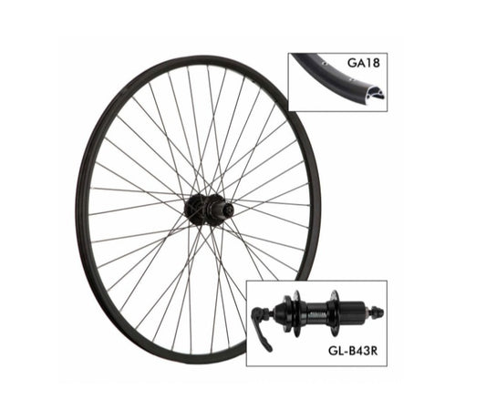 RUEDA TRASERA 29" CASETTE DISCO 9-12 VEL