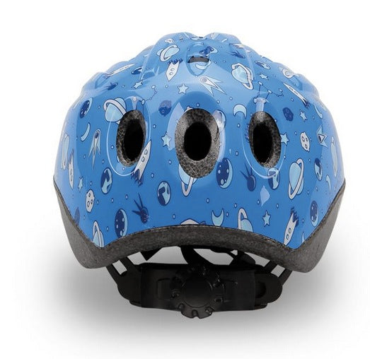 CASCO INFANTIL PLANETAS AZUL