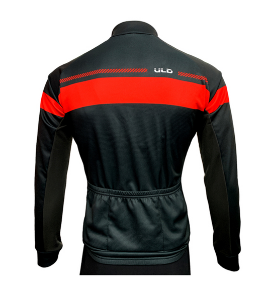 CHAQUETA ULD ROJO/NEGRO