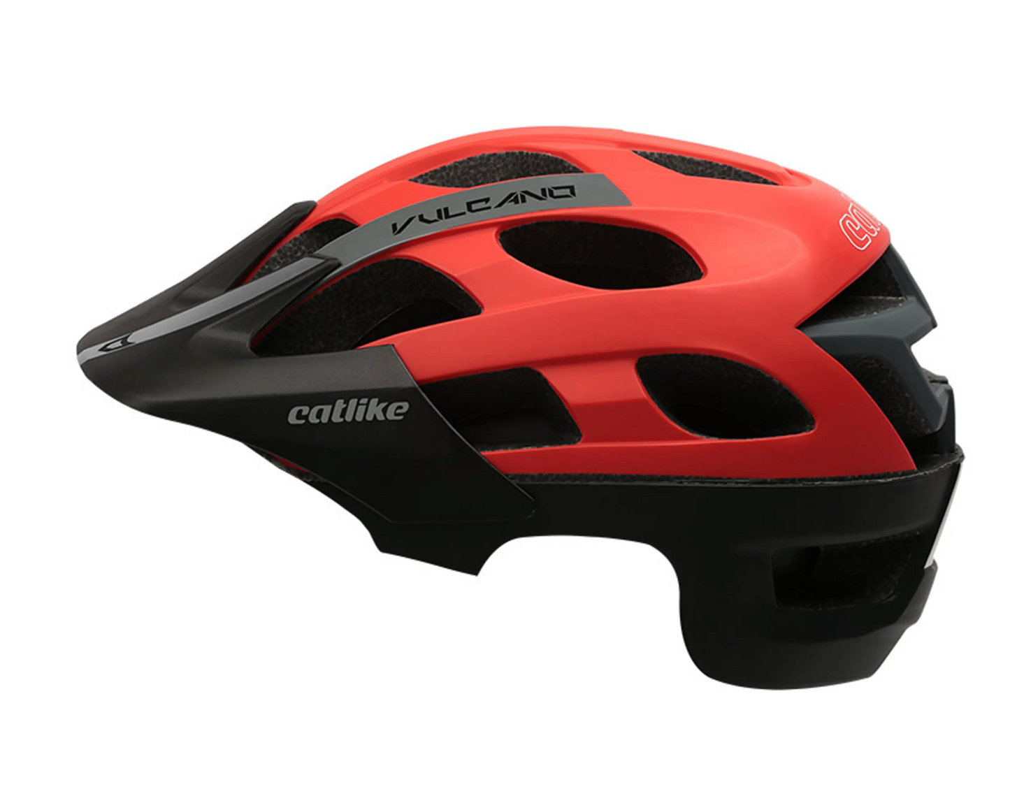CASCO CATLIKE VULCANO ROJO MATE