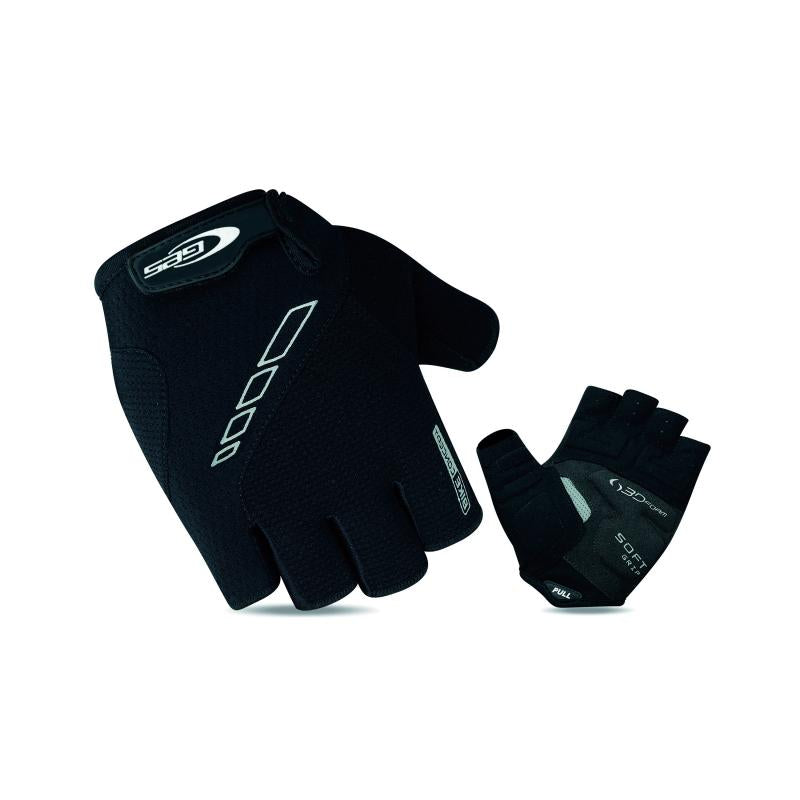 GUANTES CICLISMO SKINTEC NEGRO