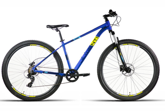 Bicicleta 29” RC 300 con frenos de disco hidráulicos y transmisión Shimano 1x8 velocidades. Ideal para MTB y uso deportivo con máximo control.