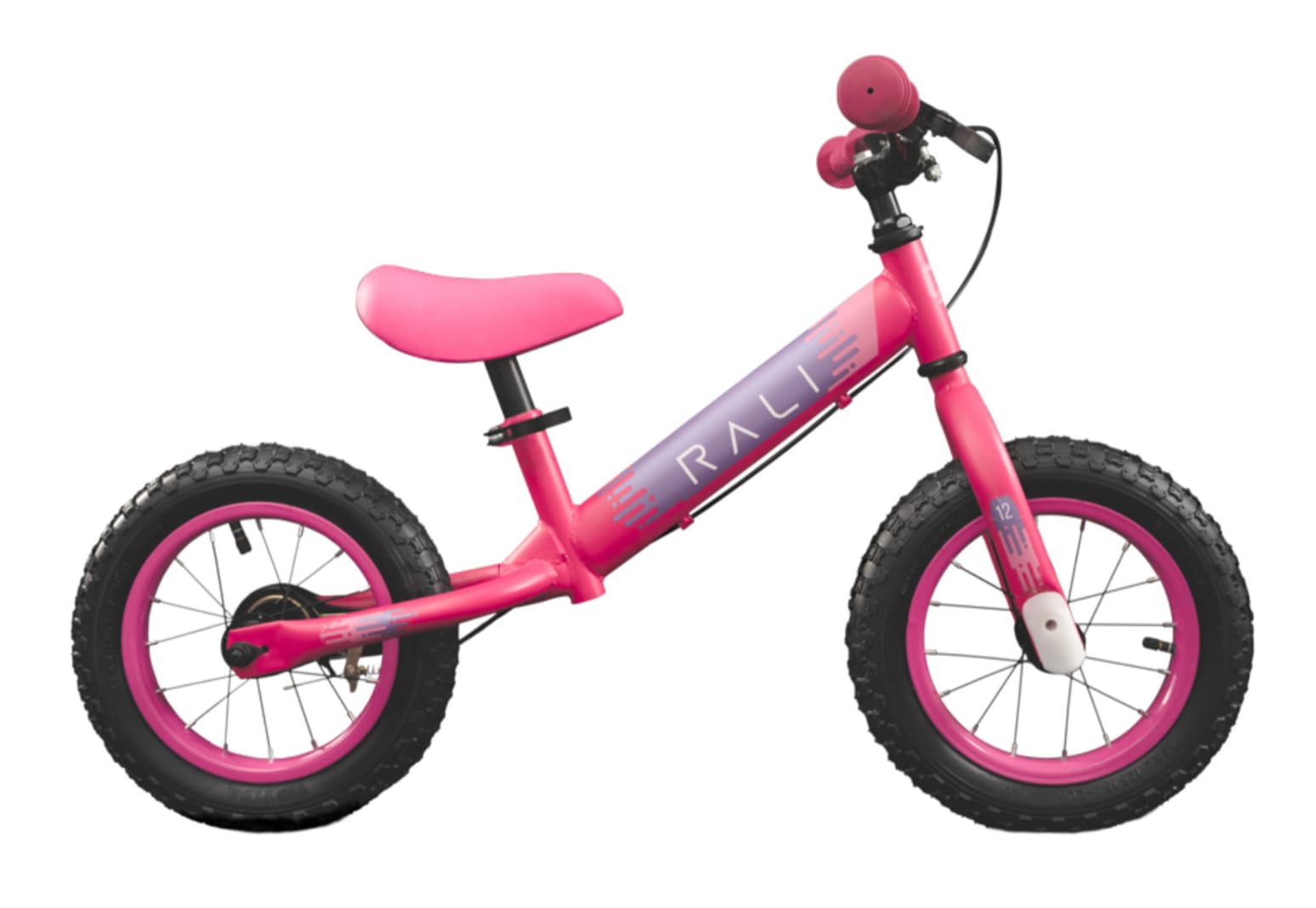 Bicicleta sin pedales Rali. Ideal para que los más pequeños aprendan a mantener el equilibrio, ganar confianza y seguridad sobre la bici., en este modelo incorporamos el freno de banda para ofrecer una mayor seguridad al niño/a.