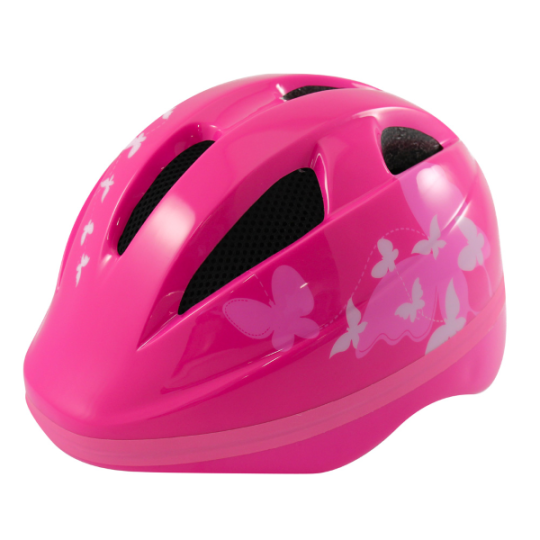 CASCO MARIPOSA ROSA