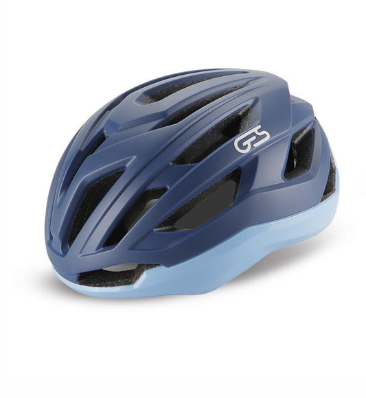 el  casco de ciclismo Huez incluyen ajuste vertical de la sujeción en su parte posterior en tres posiciones, y una ruleta de ajuste de contorno que funciona más que correctamente - El cierre de las correas por debajo de la barbilla queda resuelto con el sistema de click tradicional.