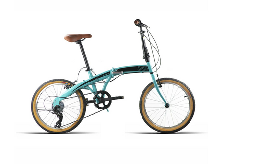 BICICLETA PLEGABLE  WENTI BLANCA