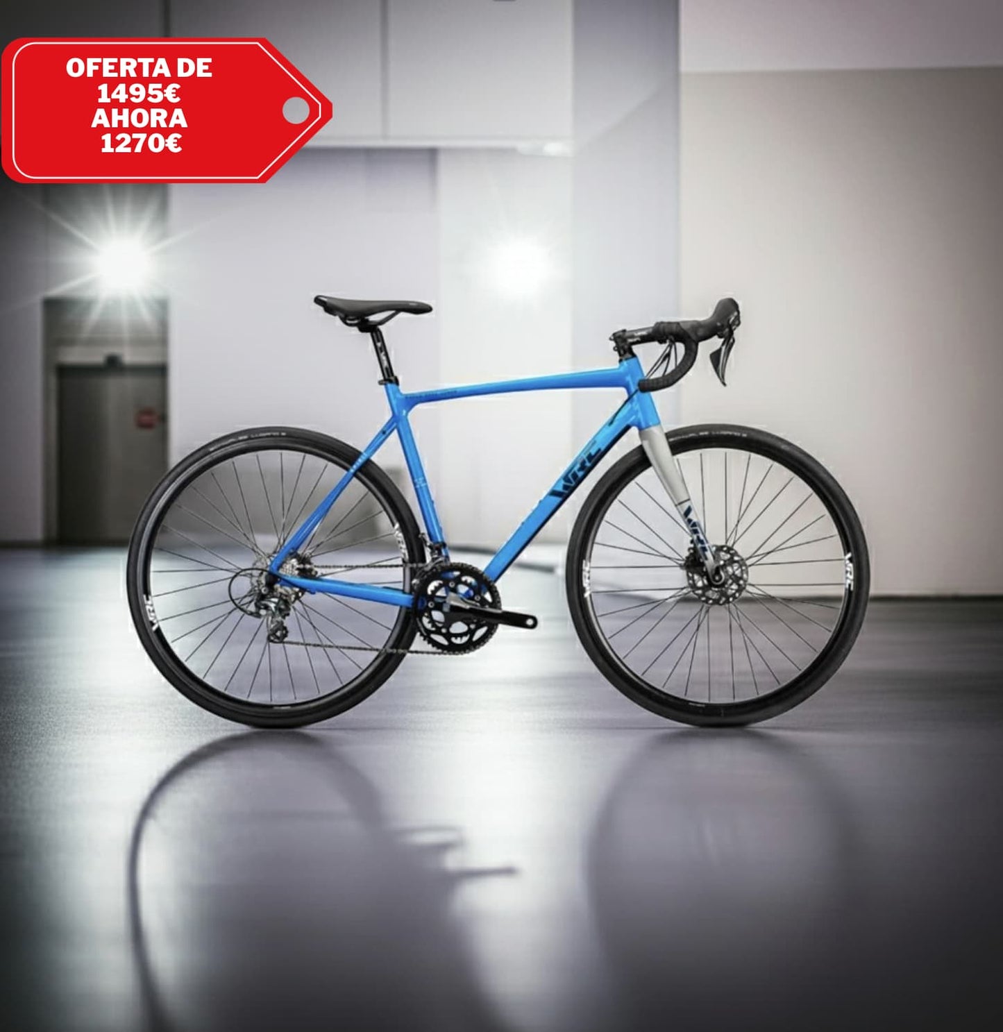 BICICLETA WRC SPIRIT  AZUL