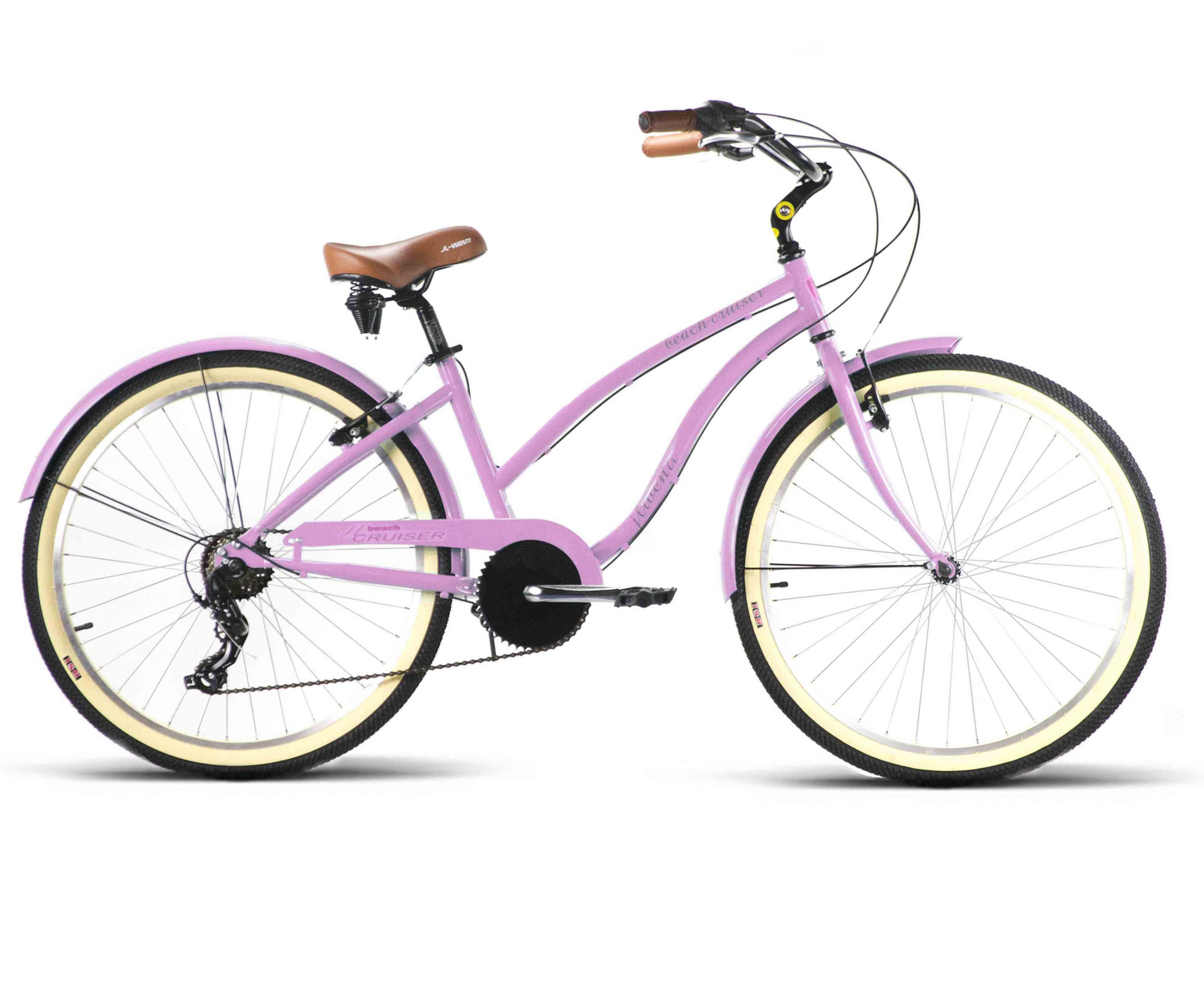 bicicleta cruiser rosa 