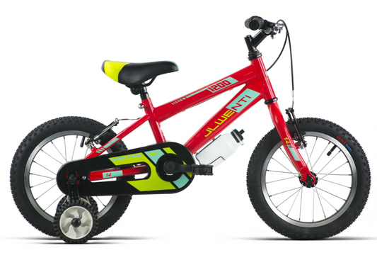 bicicleta infantil roja 
