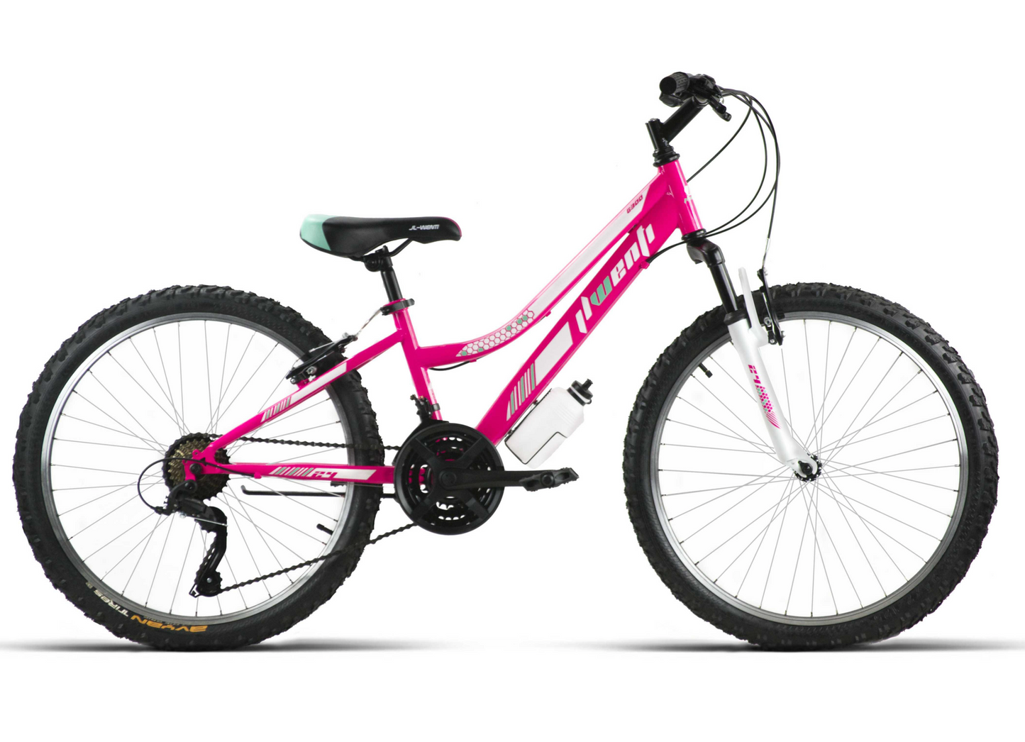 bicicleta 24" rosa 