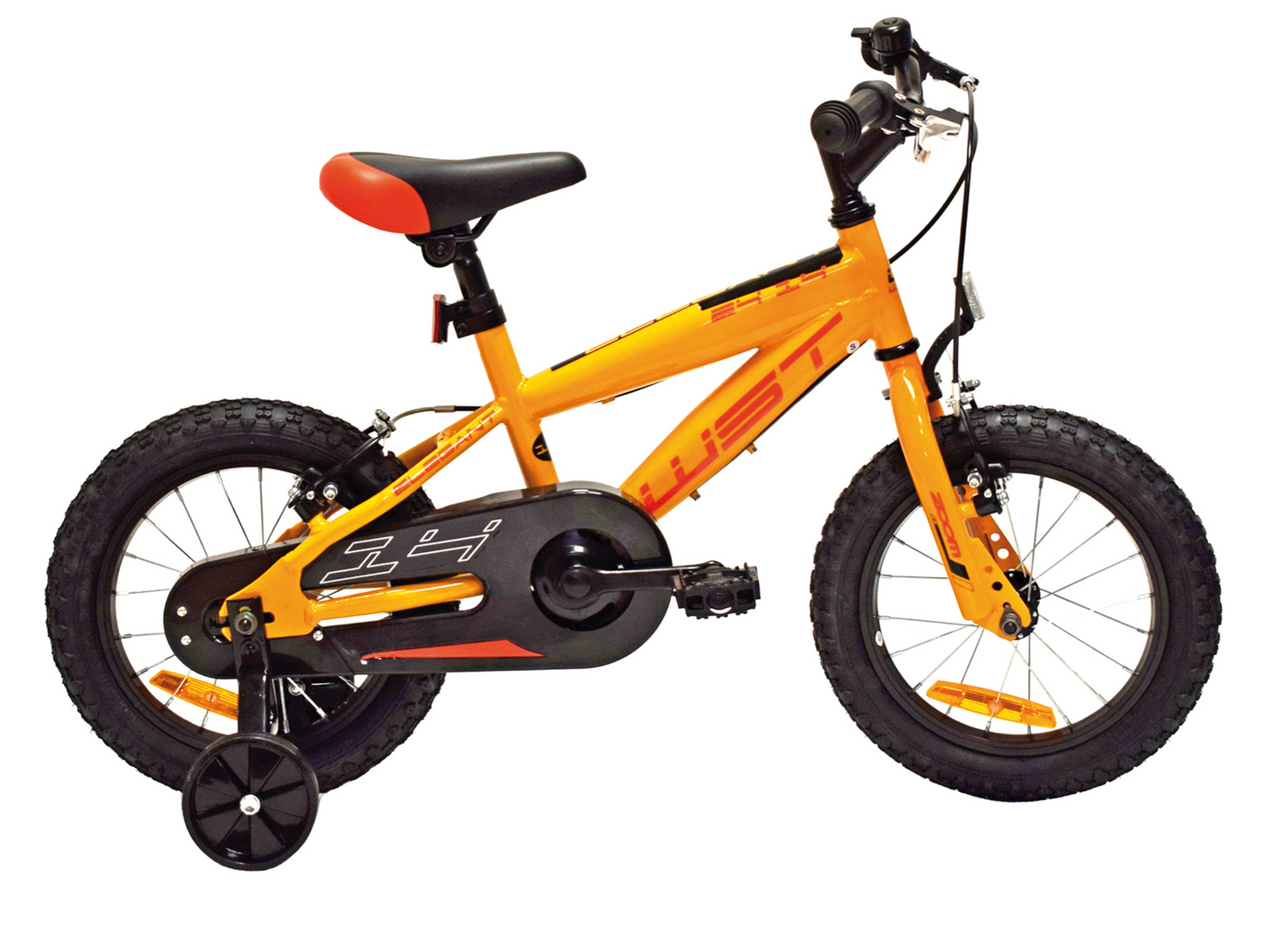 BICICLETA WST 14" NARANJA