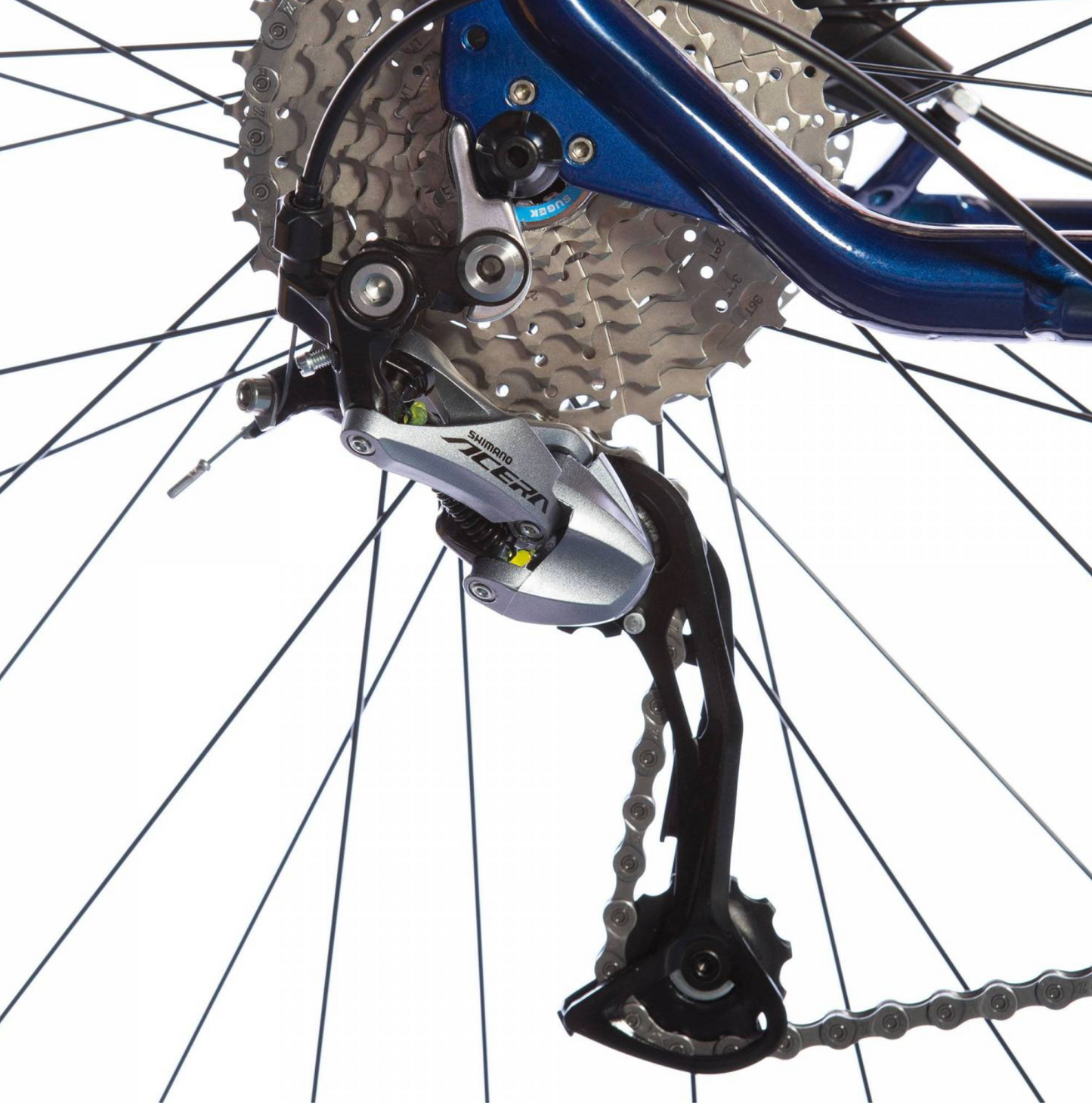 BICICLETA MONTAÑA STYGIA MONOPLATO MARINO