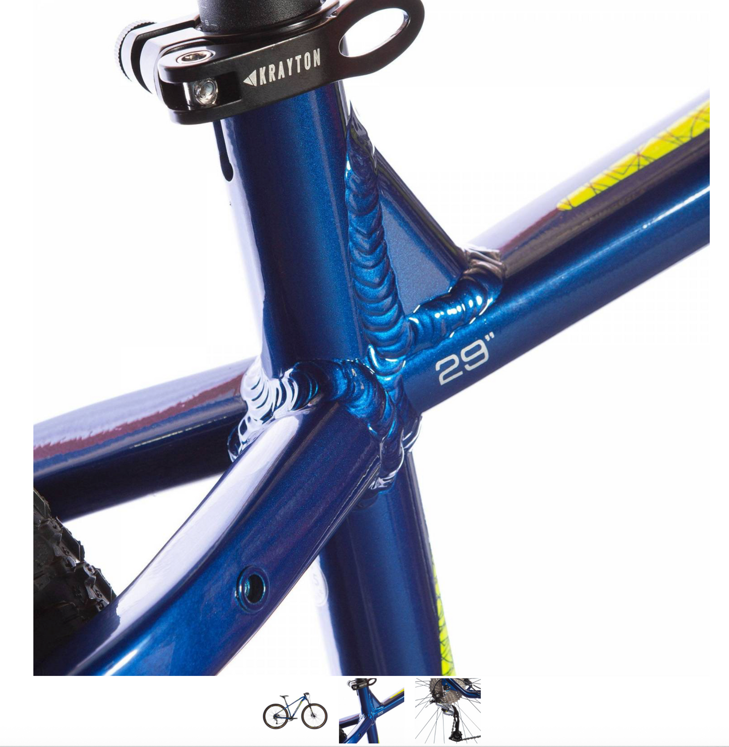 BICICLETA MONTAÑA STYGIA MONOPLATO MARINO