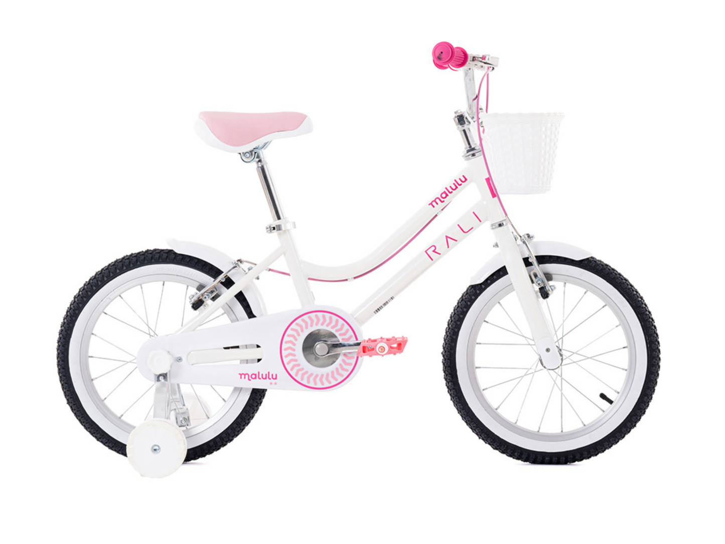 BICICLETA INFANTIL  RALI 16" MALULU ROSA