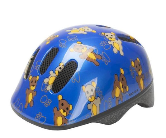 CASCO INFANTIL OSITOS AZUL