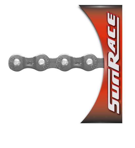 CADENA SUNRACE PLATA 6-7VELOCIDADES