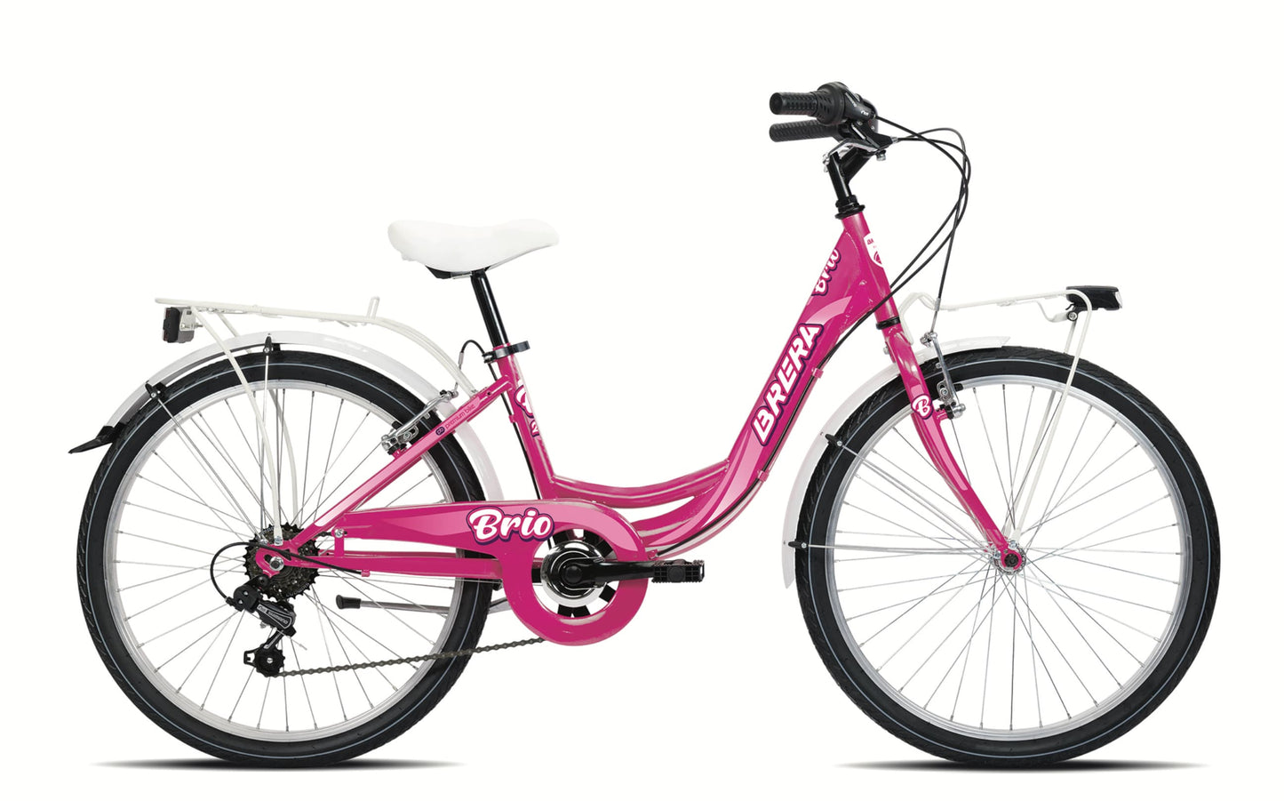 BICICLETA PASEO BRIO 24" ROSA