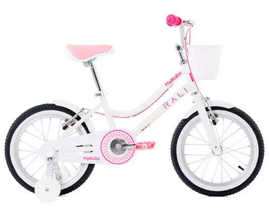 BICICLETA PASEO MALULU 16" BLANCA