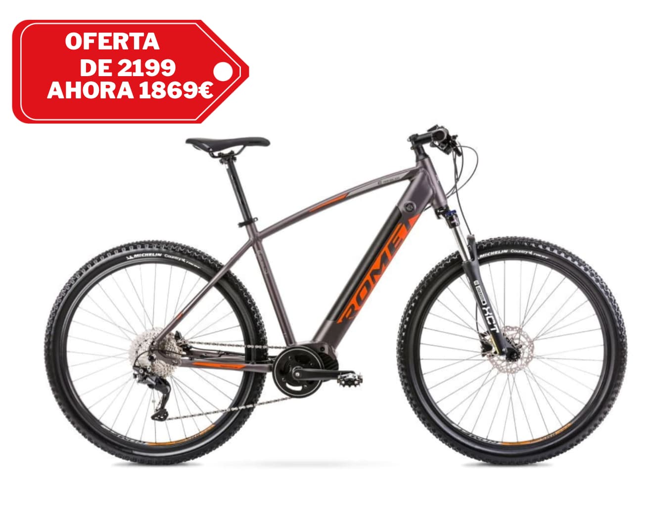 BICICLETA MONTAÑA ELÉCTRICA RAMBLER SPORT LINE
