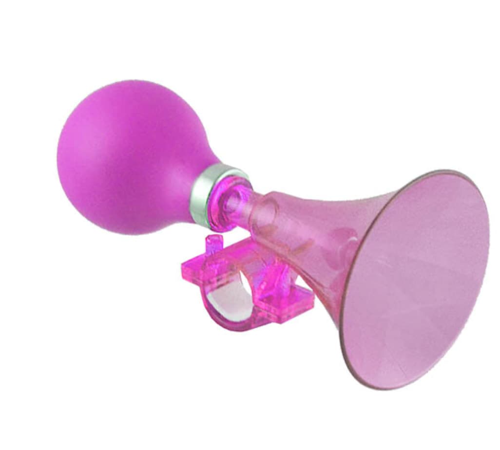 BOCINA TRANSPARENTE ROSA