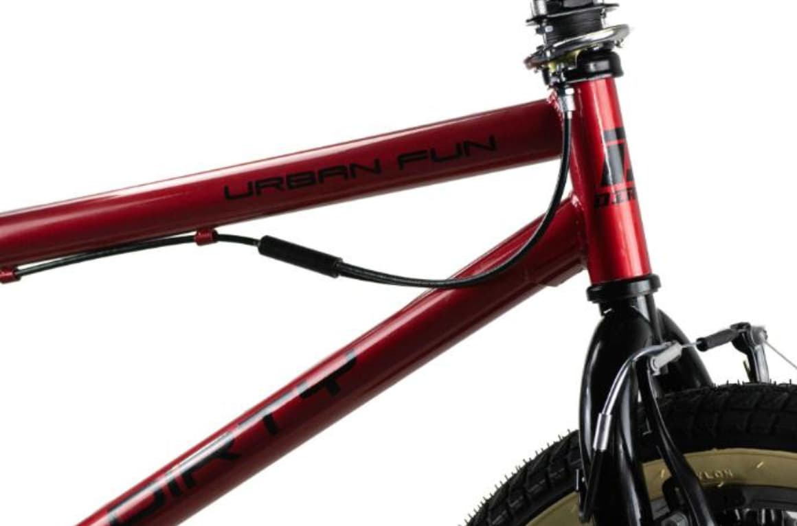 BICICLETA BMX DIRTY ROJO