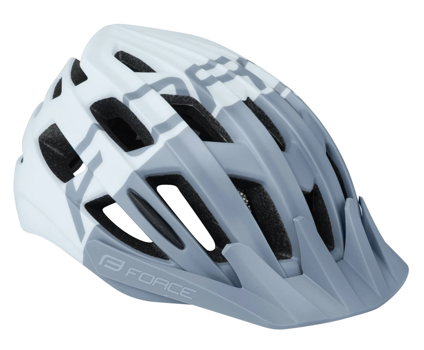 Casco FORCE CORELLA  gris/blanco