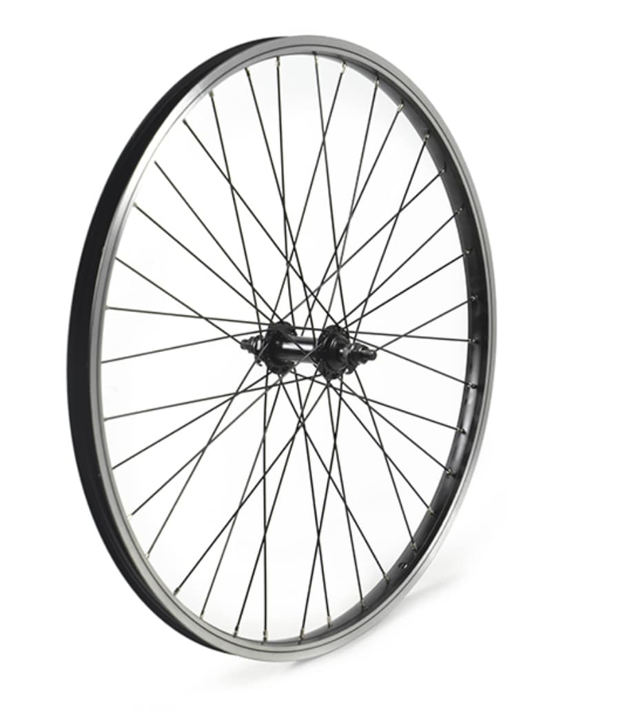 Rueda delantera 24" c/ tuerca aluminio
