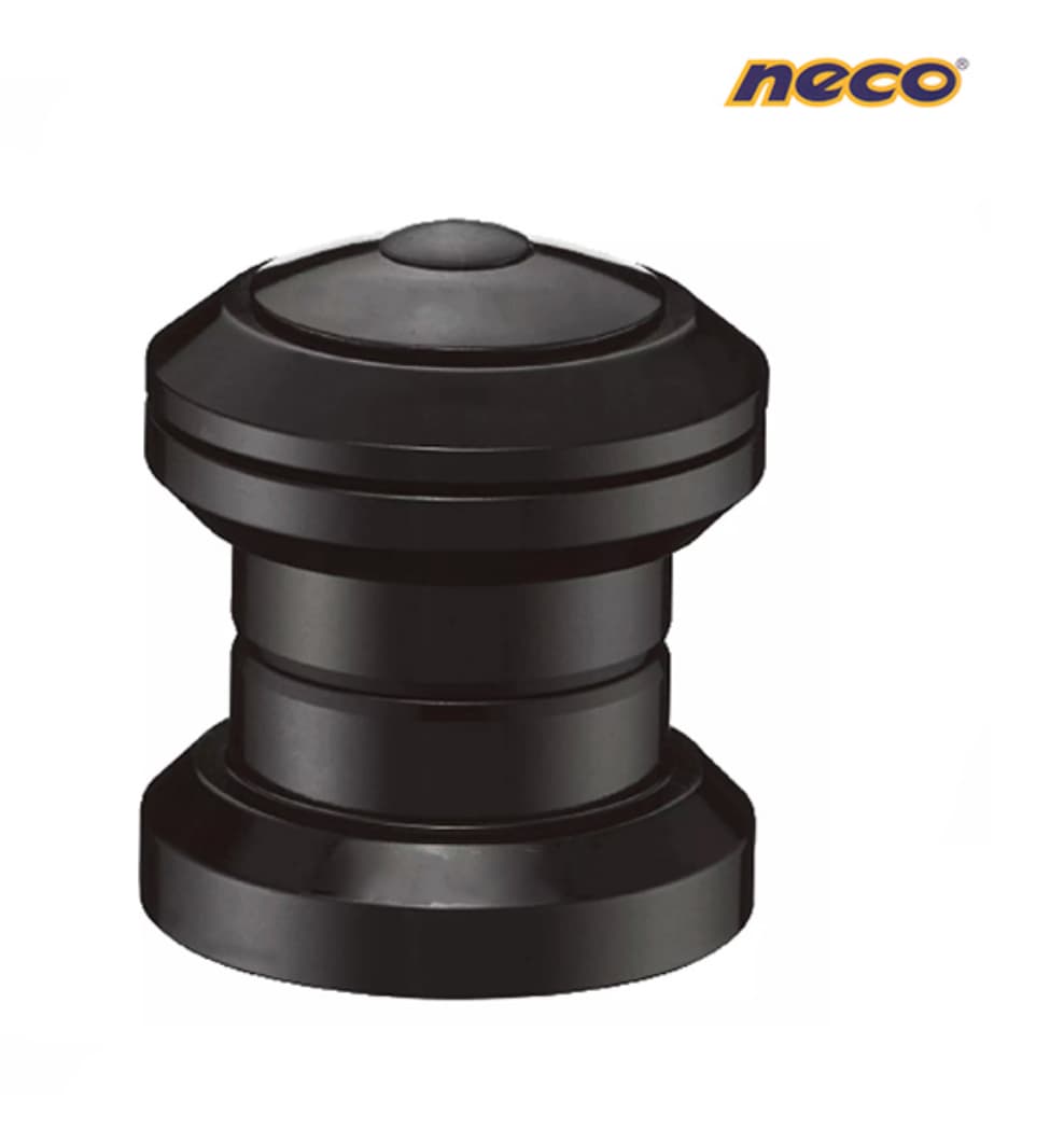 Dirección NECO  Aluminio Negro 1-1/8" con Rodamiento Sellado