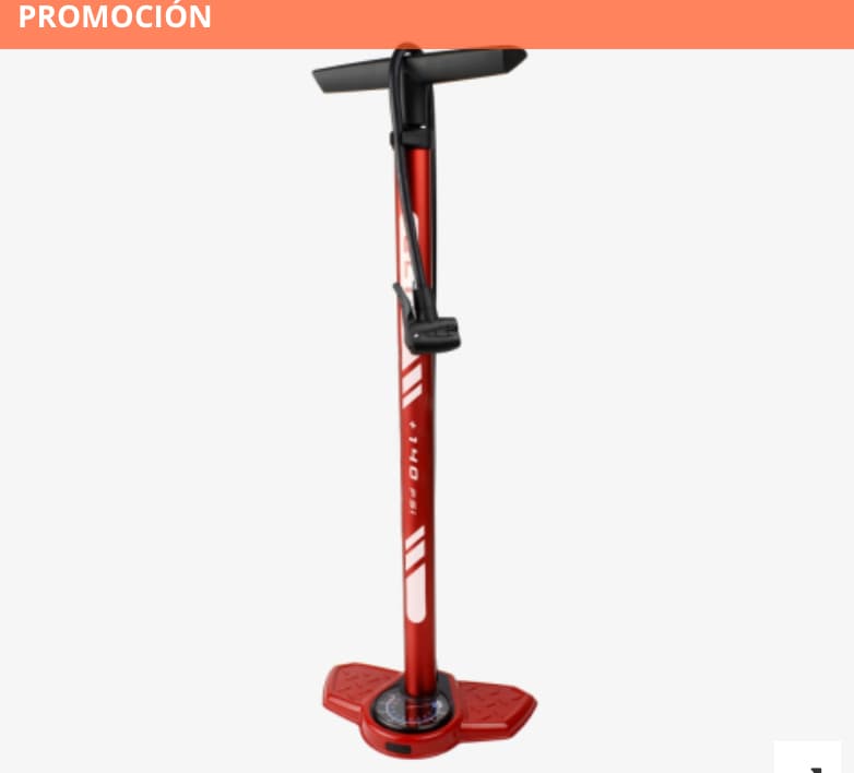 Bomba  de pie  ELTIN PRO roja