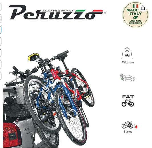 Portabicicletas  3 bicis PERUZZO  VENEZIA