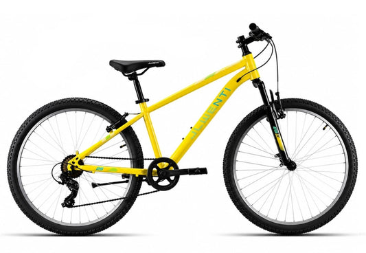 Bicicleta WENTI MONOPLATO 1X7VEL AMARILLO