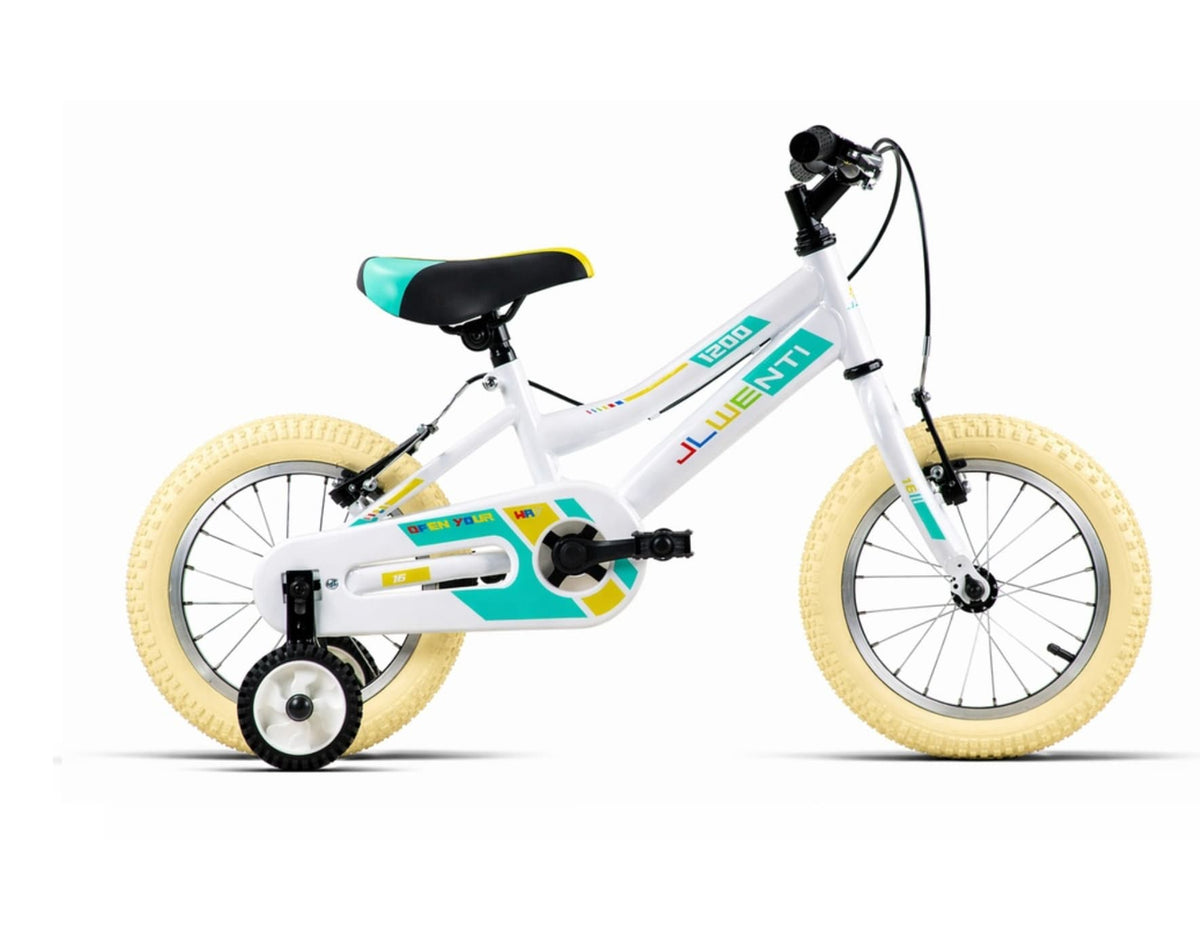Bicicleta WENTI 16" blanca